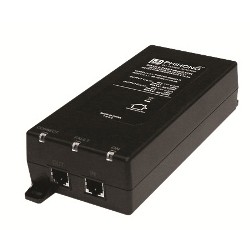 Power Over Ethernet - POE Injector | Phihong 75W (Angle View)